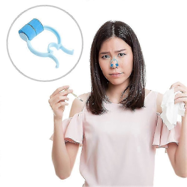 12 stk. Smykketilbehør Næseblod Epistaxis Clips Næseblodsklemmer Anti Snorken Næseklemme Næseblodsklemme Næseklemmer Snorken