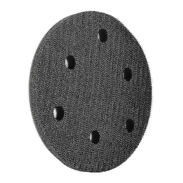 125 mm Diameter Blød Buffer Svampe Interface Pude til Slibepuder (6 huller)