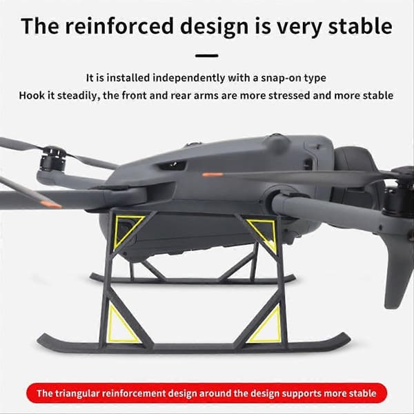 Landningsställ för 4 Pro Drone Fotfäste