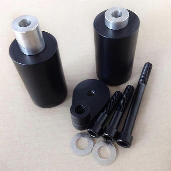 Helt ny Frame Slider Falling Protector til Suzuki GXSR600/750 2001-2003 Sort