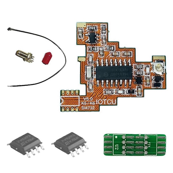 SI4732 V5.0 FPC Modul+2x2M Chip Multi-System för Quansheng UVK5 UVK6