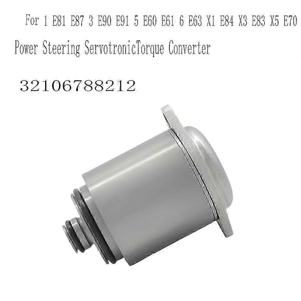 32106788212 Ohjaustehostimen Servotronic-momentinmuunnin 1 E81 E87 3 E90 E91 5 E60 E61 6 E63 X1 E