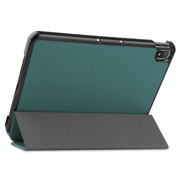 For Nokia Tablet T20 Deksel, Slim Shade Tri-Fold Stativ Hardt Skall Deksel for Nokia Tablet T20 (TA-1392) Utgitt i 2021 10.36\" (Mørkegrønn)