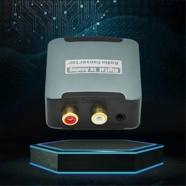Oppgradert Audio Dekoder Digital til Analog Audio Koaksial Konverter