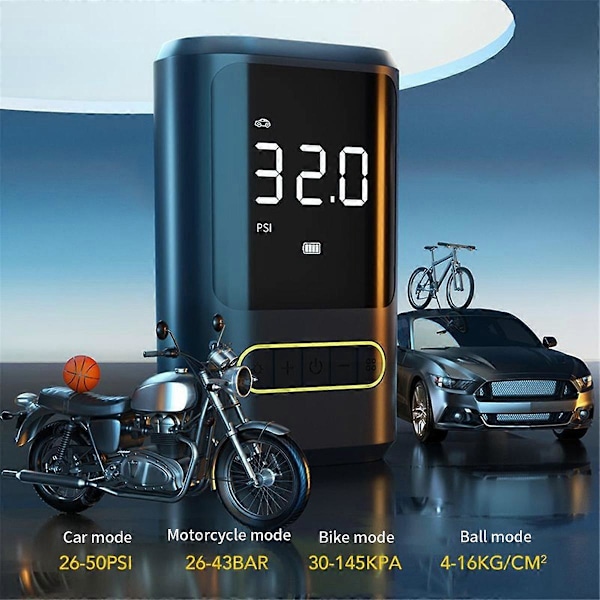 Bärbar Elektrisk Pump Inflator Trådlös Luftpump