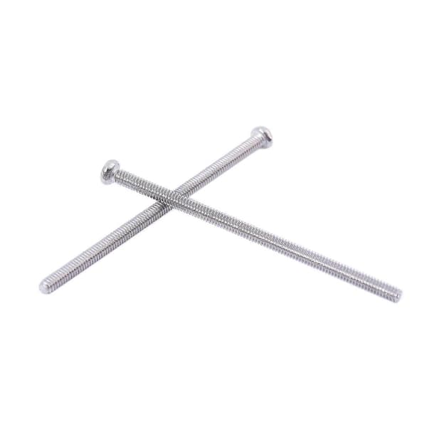 M2 x 40mm 304 Ruostumaton teräs Ristipää Phillips Pannupää Ruuvit 60kpl de
