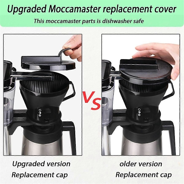13114 Bryggekurv Låg, Erstatning for Technivorm Moccamaster Kaffemaskine Bryggekurv