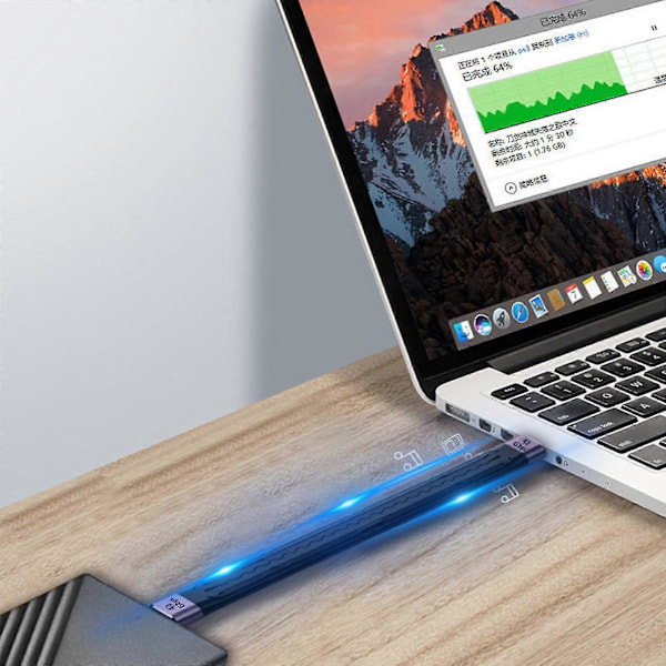 Förlängningskabel 40gbps Förlängningskabel Usb C Hona Till Hane 100w Förlängningssladd