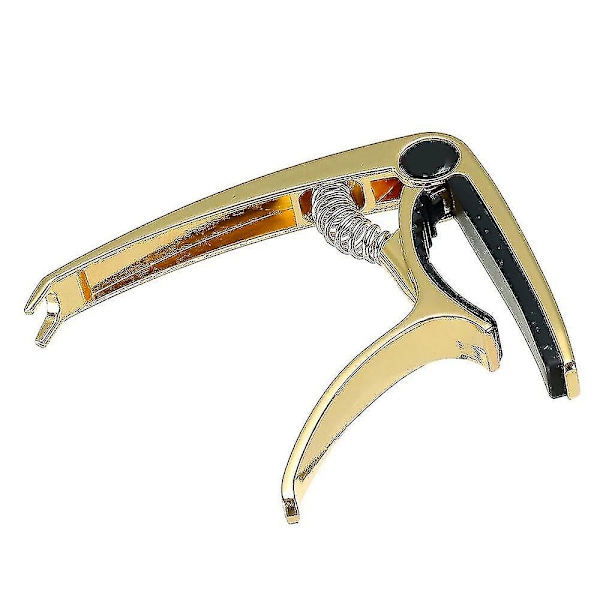 Gitar Capo for Elektriske Gitarer og Akustiske Gitarer Inkludert Capo, Gitartilbehør, 2 i 1 Streng