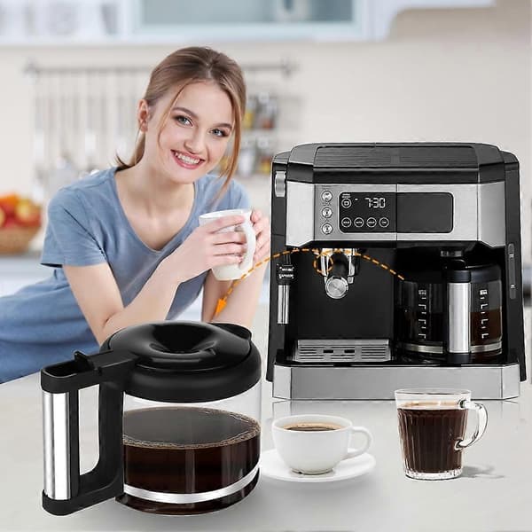 10-kops glaskaffekande erstatning til de'Longhi COM532M 3066 3067 3093 3094 3111 3112 KF140 KF863 & BCO-serien
