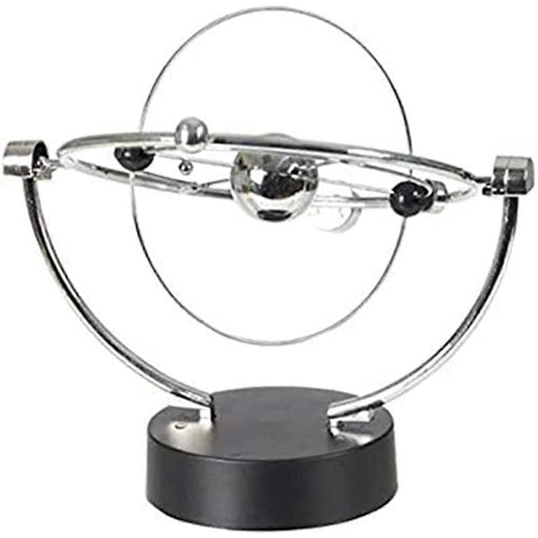 AOOPOO Globe Orbit Spinner - Kinetisk Orbital Roterende Fysik Videnskab Legetøj Gadget Ideel Til Alle Kontorer Hjem Soveværelse Dekoration Skrivebord Globus