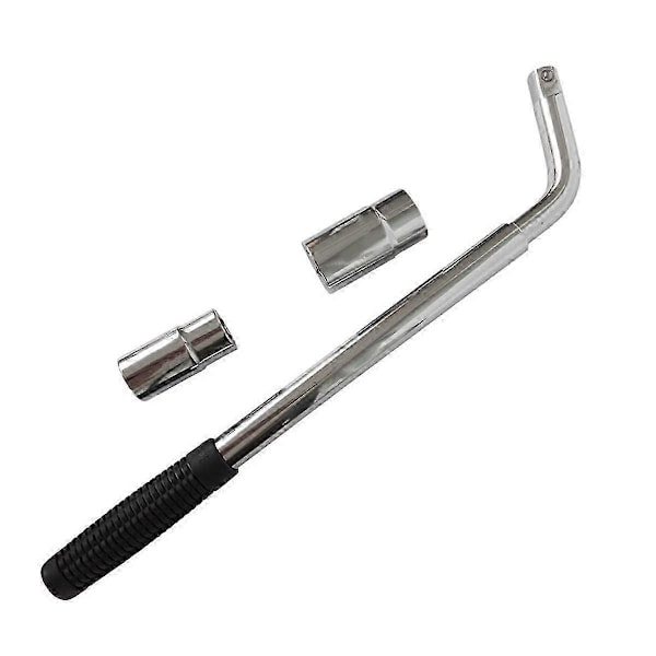 380-500 mm Uttrekkbar Hjulmuttertrekker Teleskopisk Auto Socket Dekkmutter 17, 19, 21, 23mm L-Sha