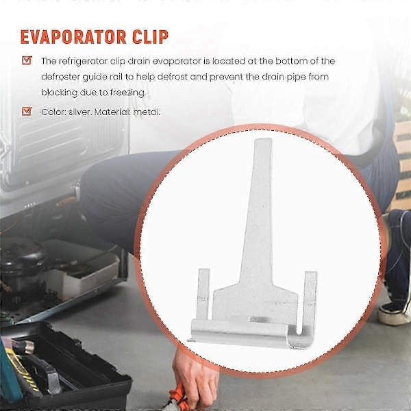 DA61-06796A Kjøleskap Klips Avløpsfordamper - for Samsung Kjøleskap - Erstatter PS4145120 AP55