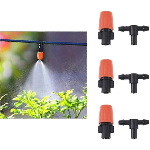 10 st Droppbevattningsmunstycken, Sprinklerfördelare, Mikro-droppbevattningskit