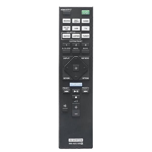 RM-AAU189 Ersättningsfjärrkontroll för SONY STR-DN850
