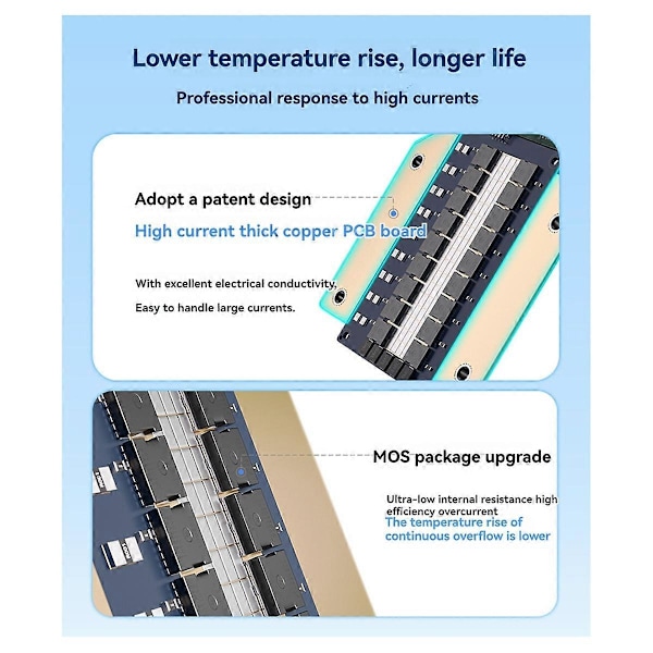 Smart BMS 100 Balans för Lifepo4 Li-Ion Lto NMC 40A 4s 8s Aktiv Balans Inbyggd Bluetooth Lifepo4