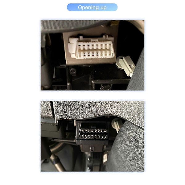 Bil Mini OBD2 En Minut Två Förlängningskabel Universal (A)