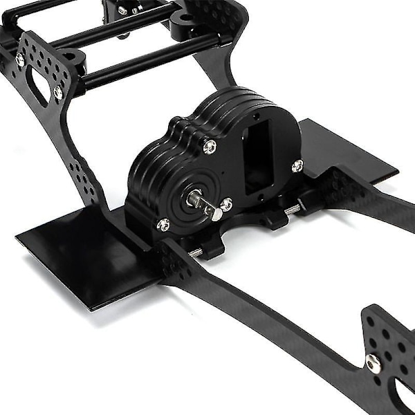LCG Metalliset sivupolkimen liukuesteet sivulevyt 1/10 RC Crawler -autolle Axial SCX10 Alempi painopiste Päivitysosat