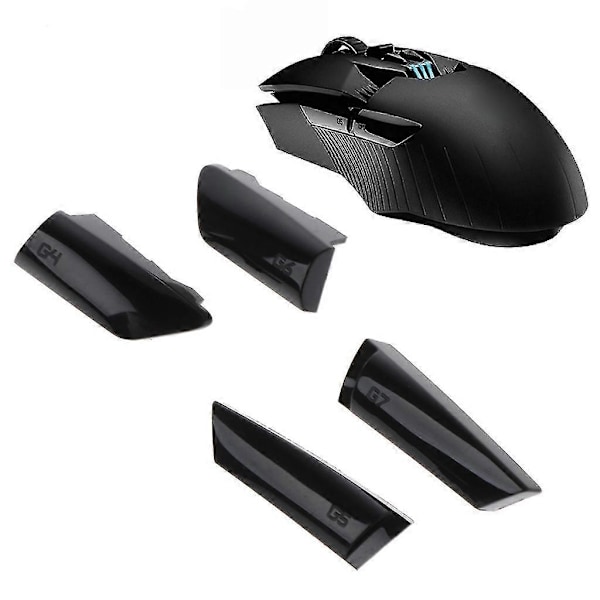 Musknapp Side Keys for G4 G5 G6 G7 Ekte Mus Tilbehør for G900 G903