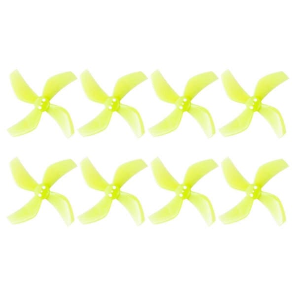 8 st D51 2020 4-Bladig Propeller 2x2x4 2 tum 1.5mm PC Propeller E
