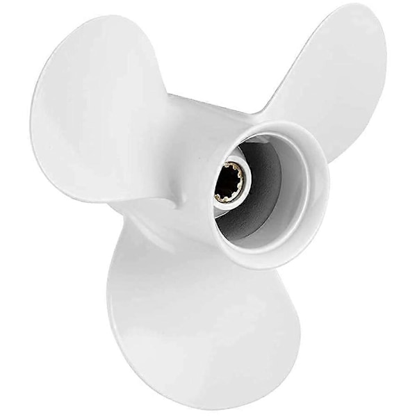 Til Yamaha 20Hk 25Hk 9 7/8X10 1/2 Påhængsmotor Propel Bådmotor 20 25 30 Skrue 3 Blade 10 Spline Eng