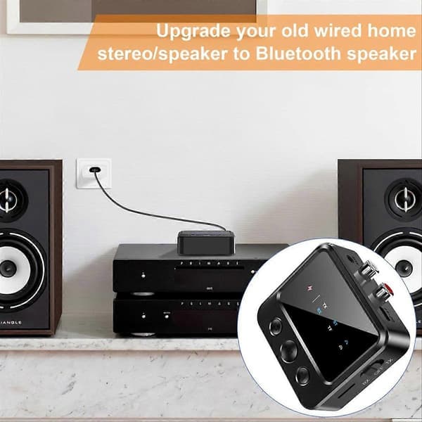 5.4 Bluetooth-äänilähetin ja -vastaanotin 2-in-1-sovitin