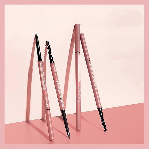 Ögonbrynspenna, Micro Precision Brow Definer Pencil, Triangulär Spetsform, Definiera, Fyll i Bryn Skapar Naturligt Utseende