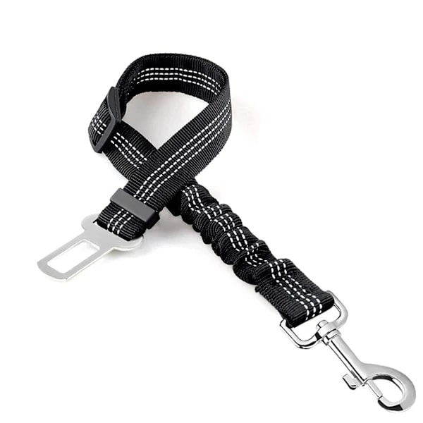 INF Justerbart svart hundebelte black