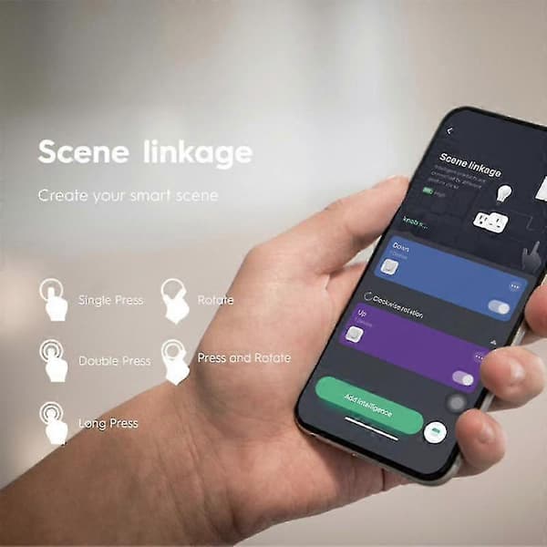 Zigbee Smart Knapp Switch Tuya Smart Home Trådlös Scen Fjärrkontroll Switch Knapp Kontroller