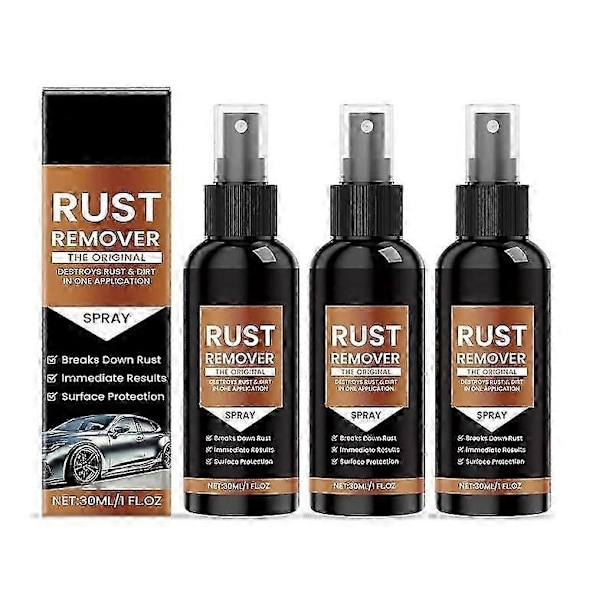1/2/3 stk. Nexa Rustfjerner Spray, Nexa Bilripefjerner, Rustfjerner for Metall 30ML