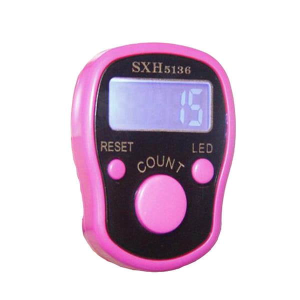 2 stk. mini finger tæller LCD