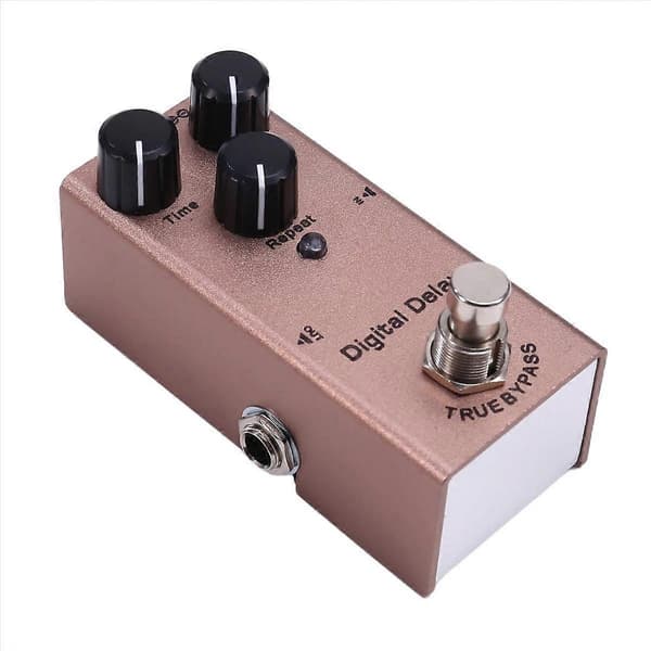 Elgitarrpedal Digital Delay för Elgitarr