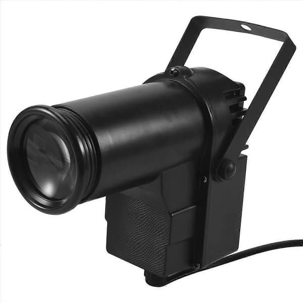 15W RGBW LED Pinspot Stråle Spotlight Baggrundslys Scenelys Black