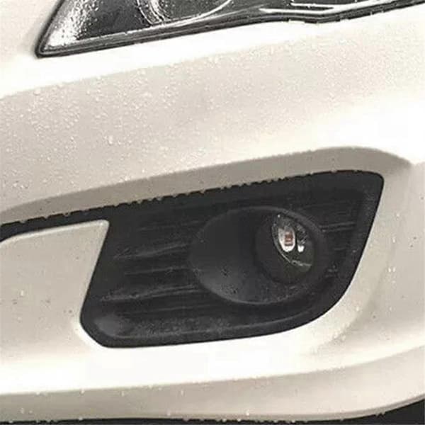 1 Par Bil Frontfanger Tåkelys Deksel Trim Bezel for Ciaz 2015-2017 Tåkelys Grilldeksel