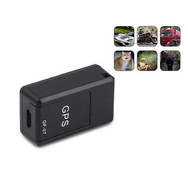 GF07 Magnetisk GPS-enhet Mini Realtidslokalisator GPS Bil Motorcykel Fjärrkontroll T