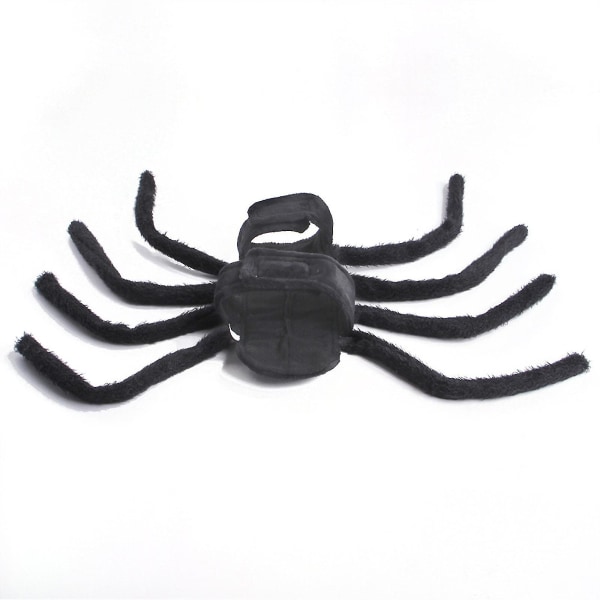 Husdjurs Halloween kostymer - Halloween Spider Husdjurskostymer för valpkatt Halloweenfest för stora, medelstora, kattungar och valpar Hög kvalitet S