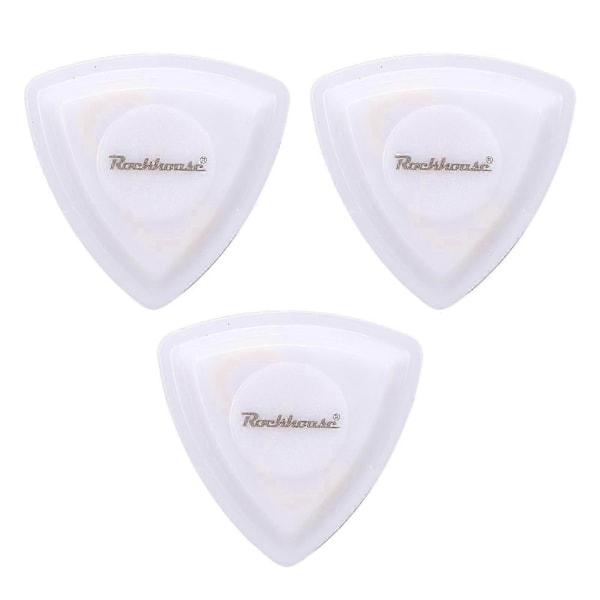 3 stk LED Guitar Plektrum Hvid Grøn Lilla Lysende Plektrum til Elektrisk Akustisk Guitar Bas Ukulele