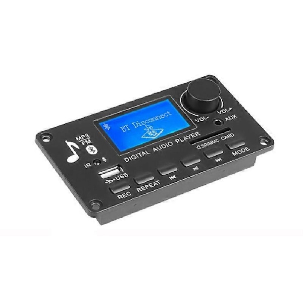 DC 12V MP3 Dekoder Board Forstærker Bilradio Receiver MP3 Afspiller Bluetooth V5.0 USB SD Modul MP3 FM