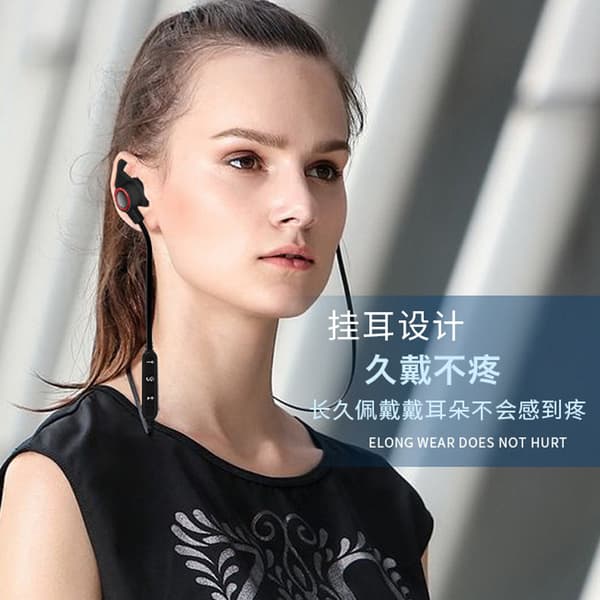 Trådløse In-Ear Bluetooth Svedtætte Hovedtelefoner (Blå)