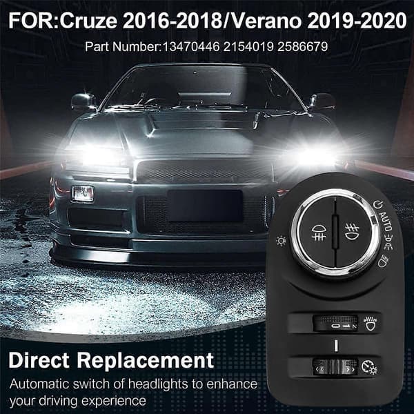 Automatisk frontlysbryter tåkelyskontrollknappmodul 13470446 for Opel Corsa for Excellence Ecoflex