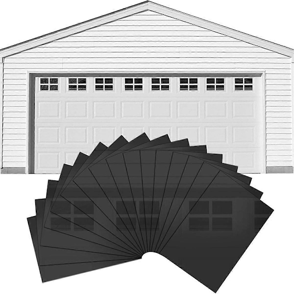 Magnetisk Garagedörrsfönster Glansig Magnetisk Dekorativ Magnetisk Garagedörr Dekorativ Hårdvara 6x4