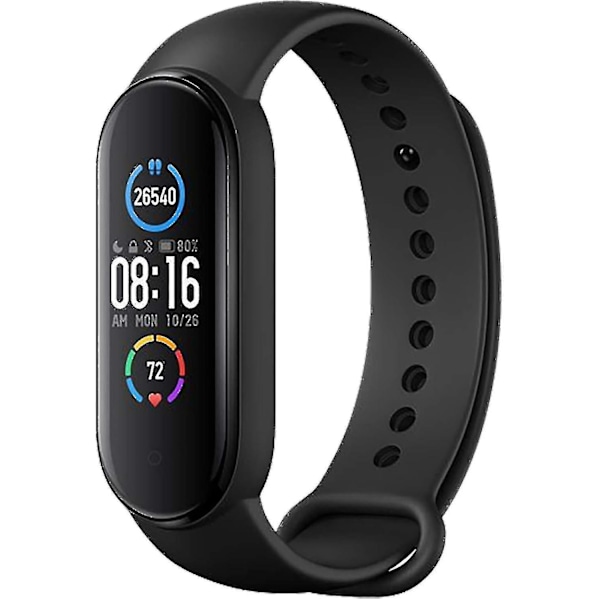 Xiaomi Mi Smart Band 5 Sort Sportsaktivitetstracker, Sundhedsovervågning, 11 Træningstilstande, 1 Dags