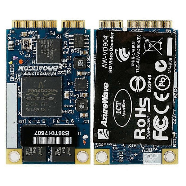 Bcm970012 Bcm70012 For HD Dekoder Mini Pcie Kort For HD Video Dekoder Modul Eas