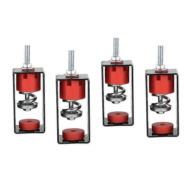 4-pack Takmonterade vibrationsdämpande fästen, fjädervibrationsisolator för ljudisolering och stötsäkerhet
