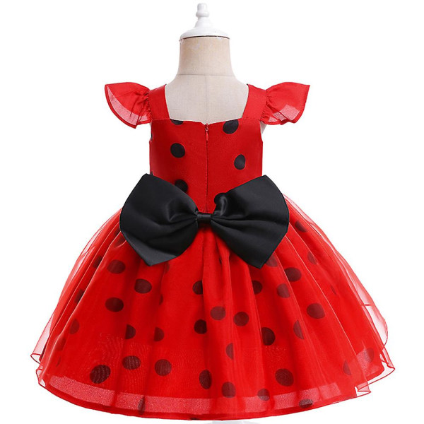 Polka Dots Princess Dress Halloween Party Carnival Dress 1-2 Years