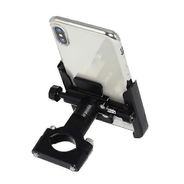 Til Pcx 125 Pcx 150 Motorcykeltilbehør Cnc Styr Mobiltelefon Gps Beslag Beslag Sort-YuJia