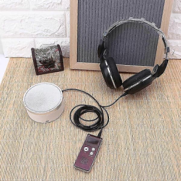 Hann til 2 Hann Lydsplitter 3,5 mm Stereo Jack Hodetelefonadapterkabel