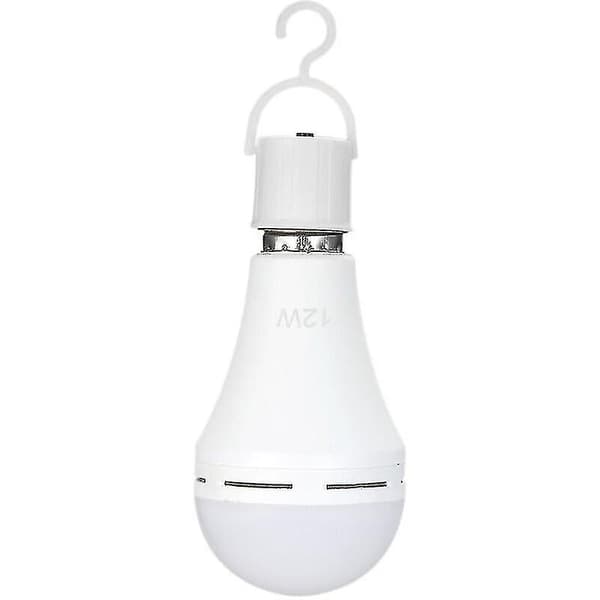 Oppladbar LED-pære, LED-pære E26 / E27 Sokkel Nødlampe