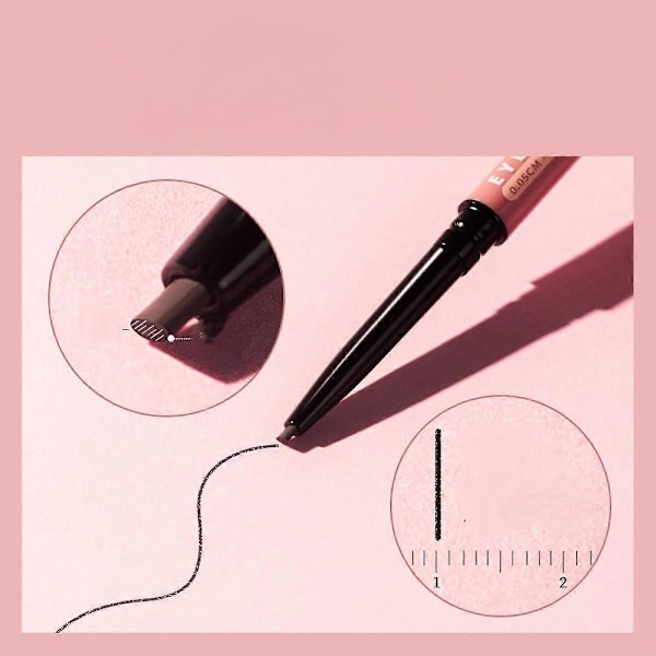 Ögonbrynspenna, Micro Precision Brow Definer Pencil, Triangulär Spetsform, Definiera, Fyll i Bryn Skapar Naturligt Utseende