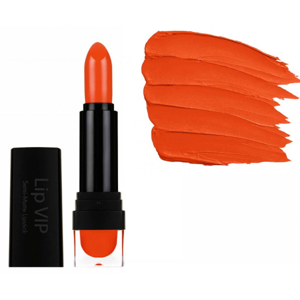 Sleek VIP SEMI-MATTE Lipstick - Flaunt It 1008 Orange red